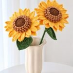 Crochet Sunflower Bouquet Pattern